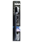 R.O.C.S. Black Edition Toothbrush - Elegant Design | Medium Hardness - image 8