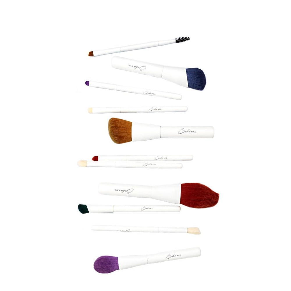 Soho N.Y.C. Vegan Makeup Brush Set with 11 Pieces