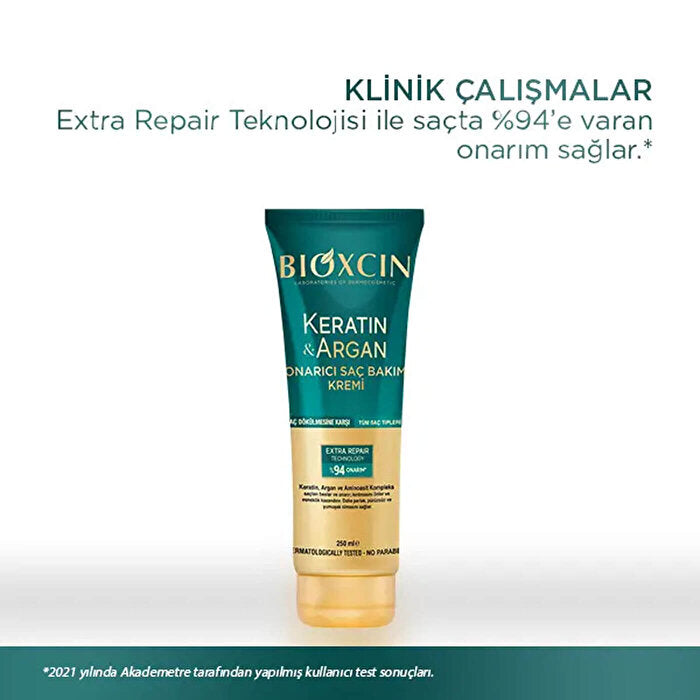 Bioxcin Keratin & Argan Repair Hair Cream - view 5