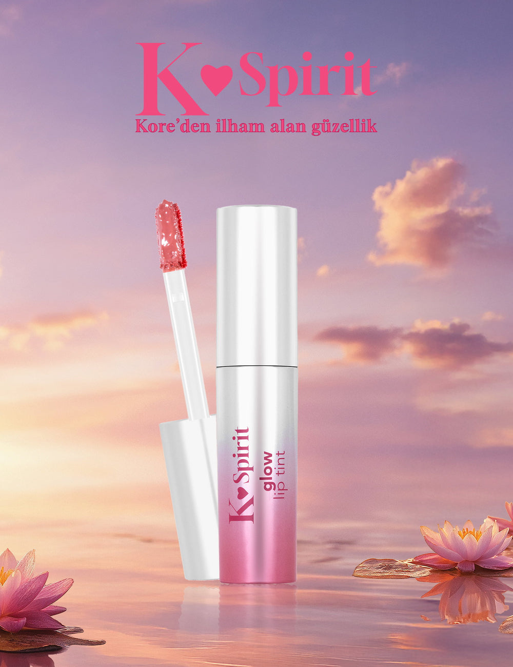 Flormar K-Spirit Glow Lip Tint Hydrating Lip Color