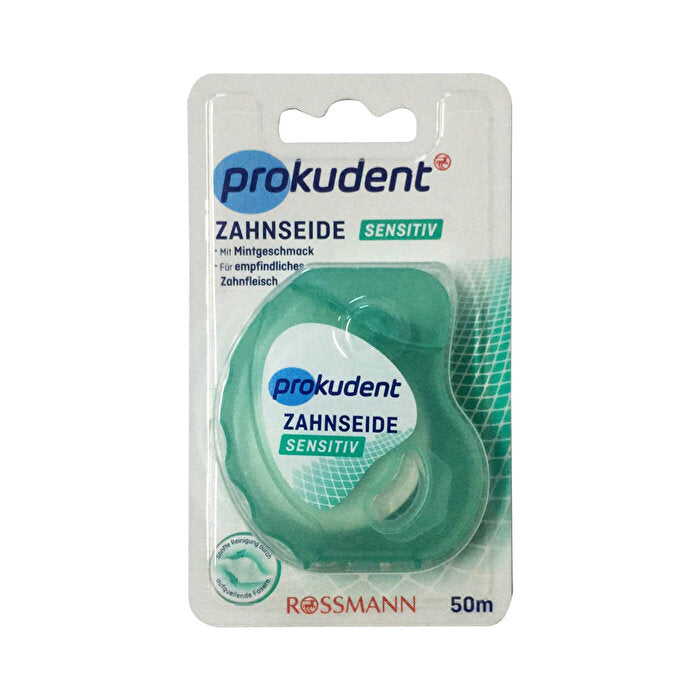 Prokudent Dental Floss - Mint Flavor 40M for Sensitive Teeth - Toothpaste