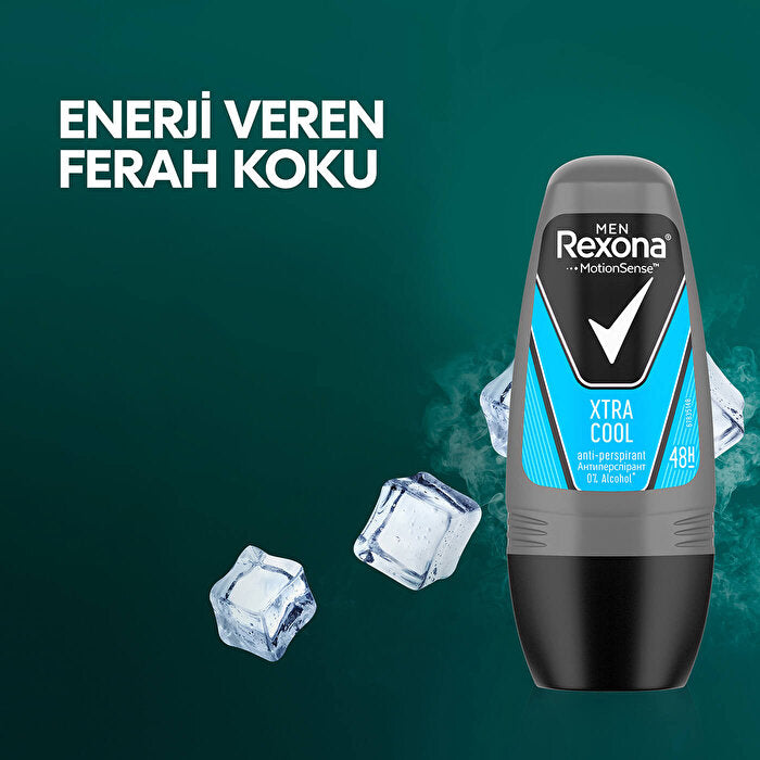 Rexona Men Roll On Extra Cool 50ml - Long-Lasting Deodorant | Fresh Scent - view 4