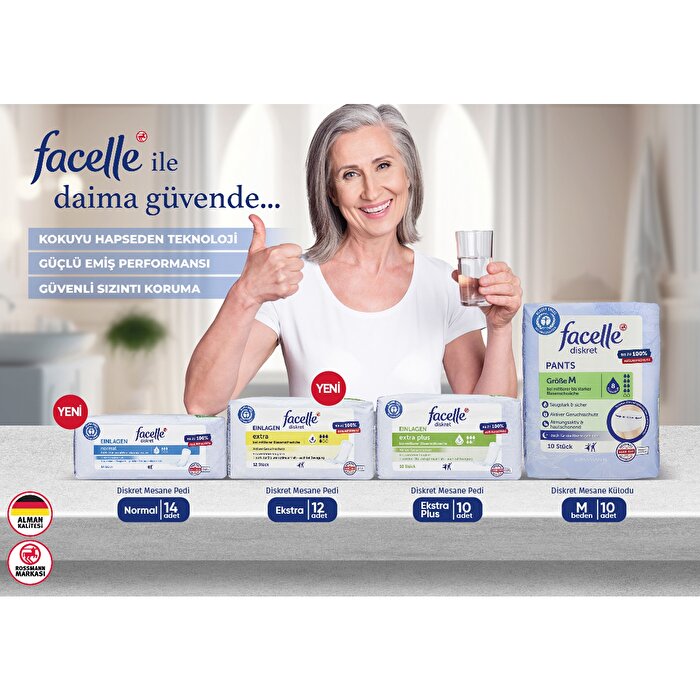 Facelle Discrete Bladder Pad Extra Plus 10 pcs - view 2