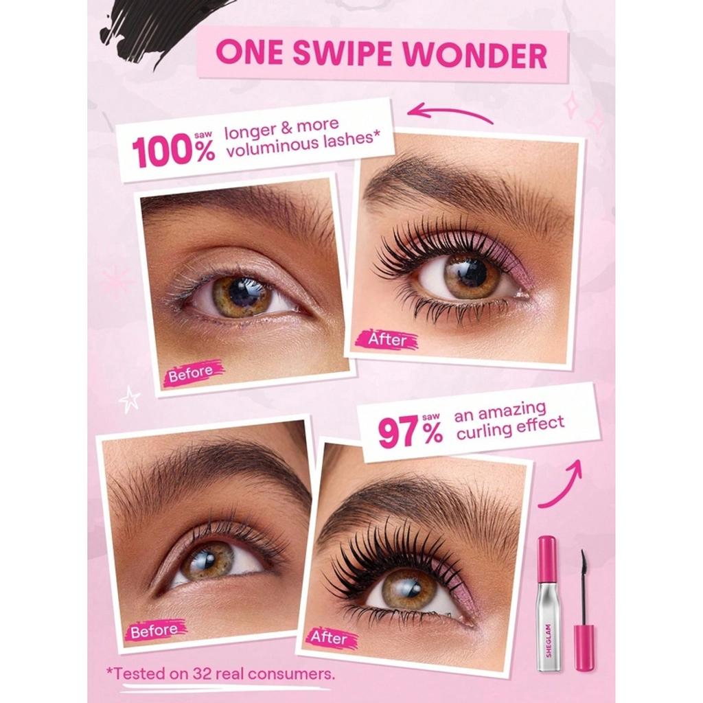 Sheglam Lashlighter Up &amp; Out Mascara Black 10ml