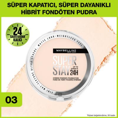 Maybelline New York Superstay Hybrid Powder Foundation - Long Lasting, Vegan, Matte Finish Maybelline Superstay Hybrid Powder Foundation - 24hr Matte Finish long-lasting foundation, vegan makeup, hybrid powder foundation, water-resistant makeup, matte finish foundation, cruelty-free beauty, ethical beauty products, durable makeup, everyday makeup, busy professionals, vegan beauty, Maybelline New York, Superstay Foundation