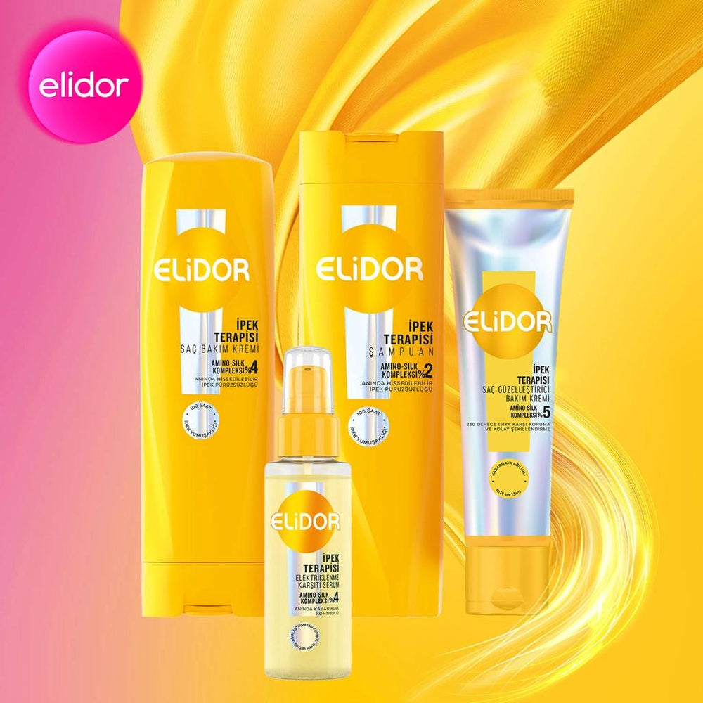 Elidor İpek Terapisi Saç Güzelleştirici Bakım Kremi 130 ml