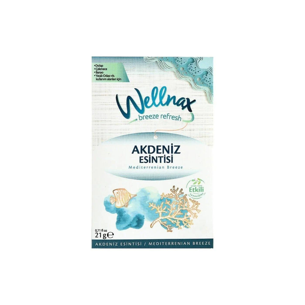 Wellnax Mediterranean Breeze Closet & Drawer Scent Sachet 21g