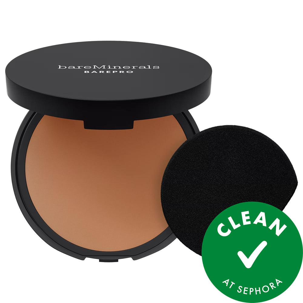 BAREPRO 24HR Talc-Free Pressed Powder Foundation - Natural Vegan Long-Lasting Full Coverage Makeup for Sensitive Skin BAREPRO Talc-Free Foundation - Natural & Long-Lasting Talc-free pressed powder foundation, Natural vegan cosmetics, Long-lasting full coverage makeup, Cruelty-free beauty products, Sensitive skin friendly makeup, Vegan foundation, Cruelty-free foundation, Long-lasting makeup, Natural makeup, Makeup for sensitive skin, Pressed powder foundation, Full coverage foundation, Matte finish foundati