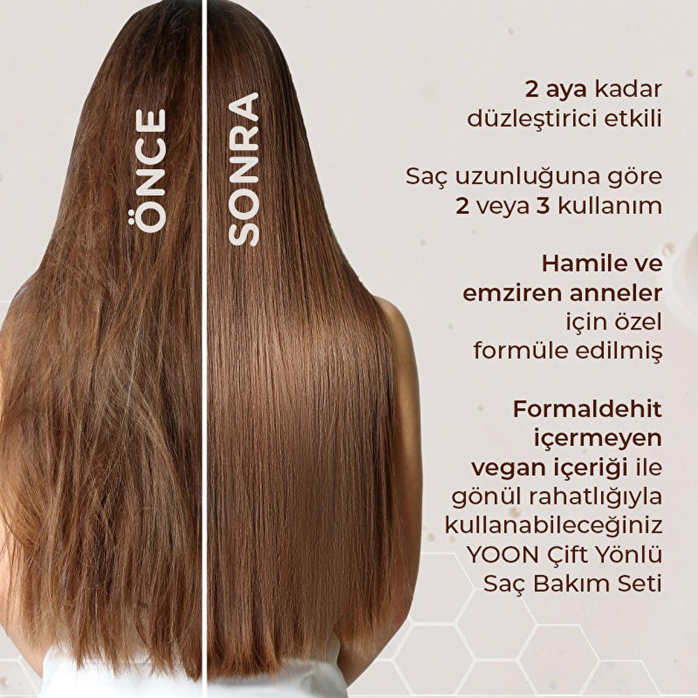 Yoon Keratin Hair Care Set - Sulfate-Free, Nourishing Treatment for Damaged Hair with Brazilian Blowout - view 4