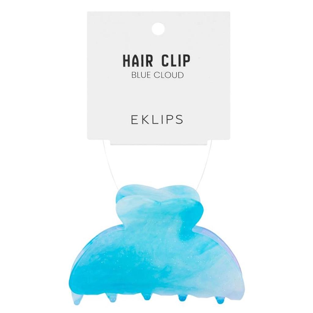 Eklips Blue Gradient Claw Clip for Secure Hair Styling