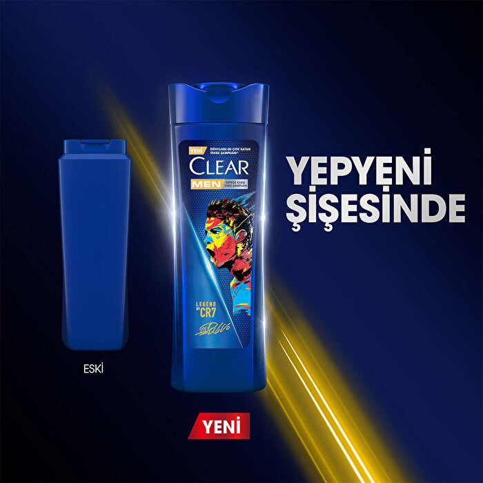 Clear Men Shampoo Legend by CR7 Cristiano Ronaldo - 350ml | Limited Edition - view 6