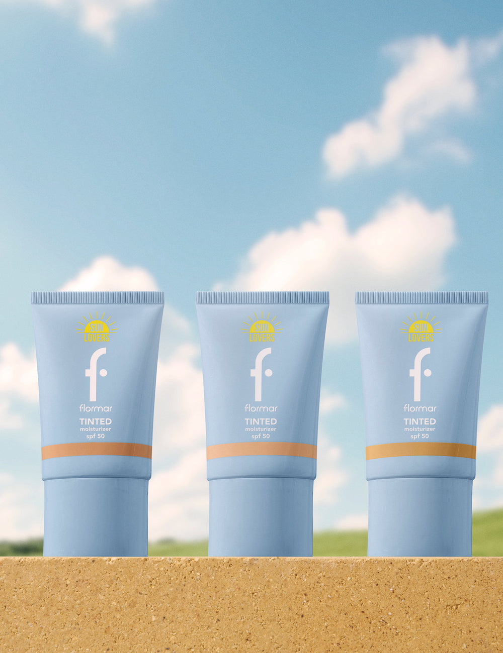 Flormar Sun Lovers Tinted Moisturizing Sunscreen SPF50 40ml