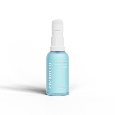 cream co cloud milk serum bottle 30 ml, cream co cloud milk serum texture, cream co cloud milk serum application Cream Co. Cloud Milk Serum - Hydrating Formula | 30 ml Cream Co. Cloud Milk Serum - Hyaluronic Acid | 30 ml cloud-milk-serum, cream-co, hyaluronic-acid, sensitive-skin, skincare, hydrating-serum, anti-aging, skin-barrier, vegan-skincare, ai-generated