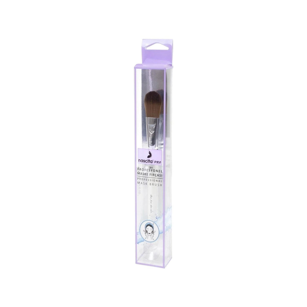 Nascita Face Mask Brush - Soft Bristles for Gentle, Hygienic Application - Skincare Tool for Efficient Routine Nascita Face Mask Brush - Gentle & Hygienic Skincare face mask brush, skincare tool, hygienic face mask application, skincare routine, beauty accessory, skincare essentials, cosmetic brush, gentle skincare, sensitive skin products, skincare hygiene