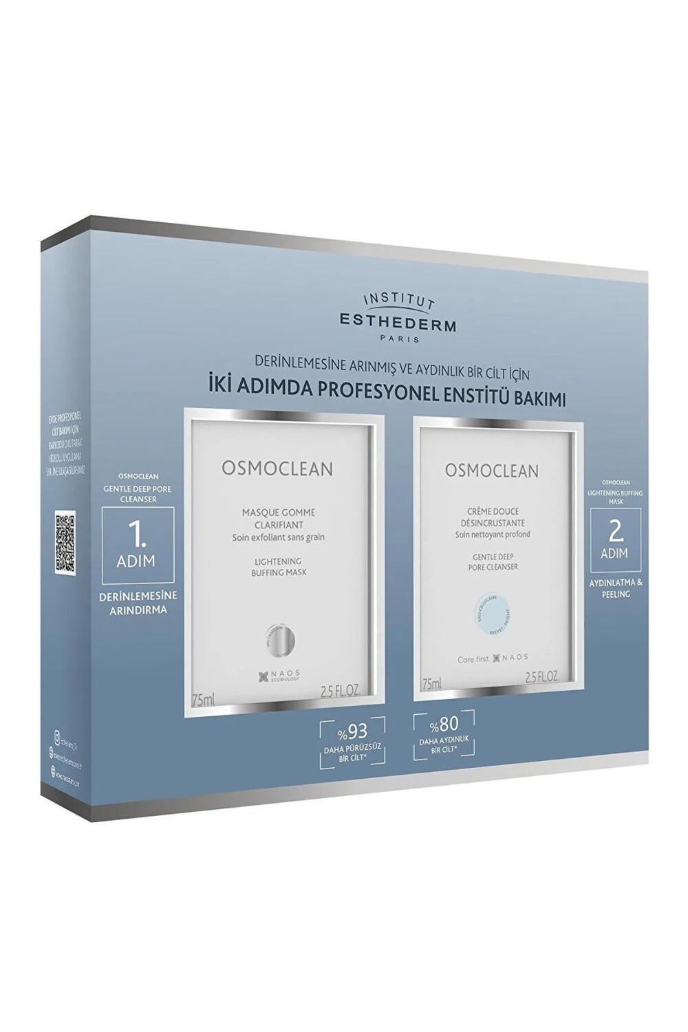 Institut Esthederm Osmoclean Set - Gentle Cleanser & Mask | 75 ml - image 8