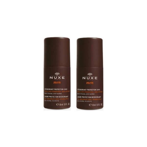 nuxe men deodorant 24hr protection, nuxe men deodorant packaging, nuxe men deodorant roll-on Nuxe Men Deodorant - 24HR Protection | 2x50ml Nuxe Men Deodorant - 24HR Protection | 2x50ml nuxe, men-deodorant, 24hr-protection, personal-care, deodorant, aluminum-free, paraben-free, men, fragrance, ai-generated