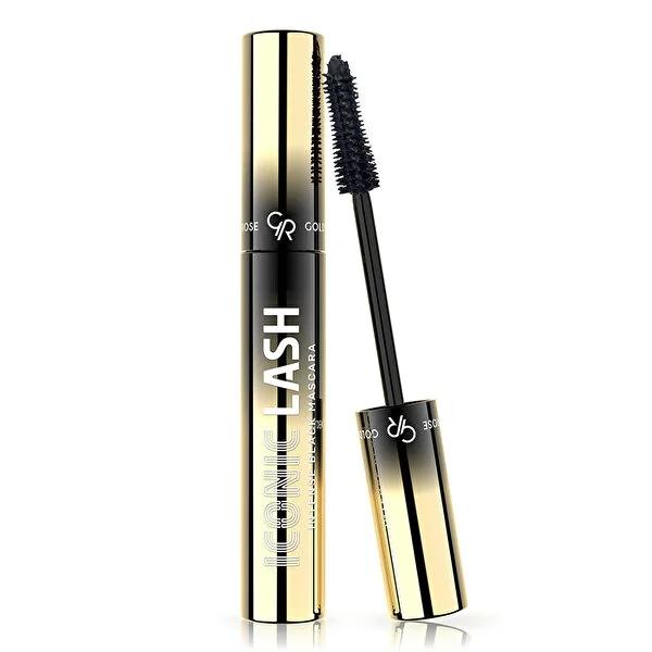 Golden Rose Iconic Lash Intense Black Mascara - Volumizing, Lengthening, Conditioning Mascara for Dramatic Eye Look Golden Rose Iconic Lash Mascara - Volumizing &amp; Conditioning Mascara, Intense Black Mascara, Volume and Length Mascara, Biotin Mascara, Clump-free Mascara, Conditioning Mascara, Dramatic Eye Makeup, Volumizing Mascara, Lengthening Mascara, Cosmetics, Eye Care, Makeup Essentials