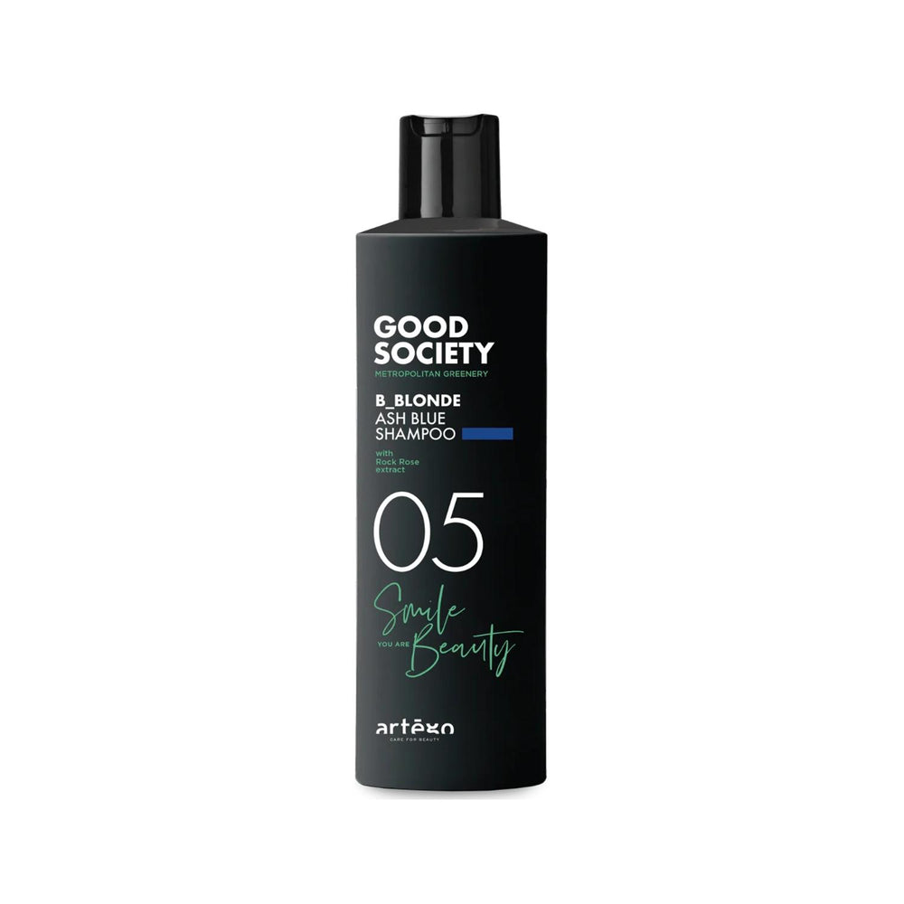 Artego Blonde Hair Shampoo - Good Society 05 B_Blonde Ash Blue Şampuan 250 ml - Color Protection & Vibrancy Artego Blonde Hair Shampoo - Color Protection blonde hair shampoo, ash blue hair care, Artego Good Society shampoo, colored hair shampoo, 250 ml shampoo, hair care for colored hair, vibrant hair color maintenance, Artego, Good Society product line, Şampuan, color protection shampoo, healthy hair shampoo