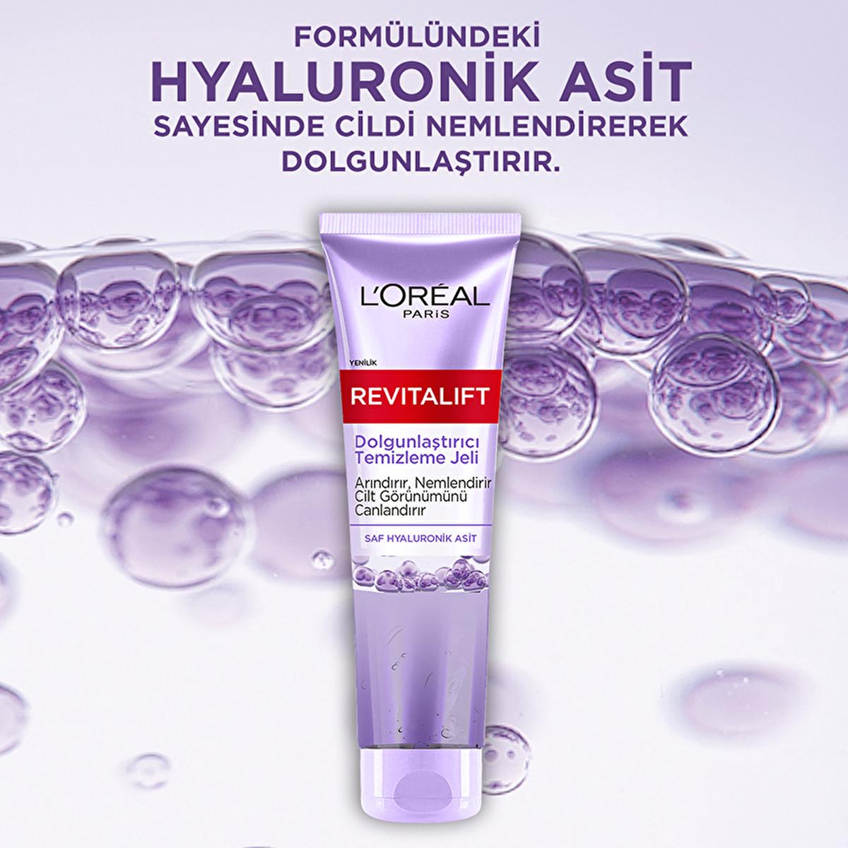 Loreal Paris Revitalift Dolgunlaştırıcı Temizleme Jeli - Hyaluronic Acid Facial Cleansing Gel for Hydrated Skin Loreal Paris Revitalift Cleansing Gel - Hyaluronic Acid for Hydrated Skin Loreal Paris Revitalift Cleansing Gel, Hyaluronic Acid Facial Cleanser, Moisturizing Facial Gel, Revitalizing Skincare Product, Daily Facial Cleanser for Hydration, Facial Cleansing Gel, Skincare with Hyaluronic Acid, Hydrating Facial Cleanser, Gentle Facial Cleanser, Sensitive Skin Skincare, Skincare Routine, Cleansing and 