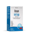 Ocean Krill Oil Supplement - 500 mg Omega-3 Fatty Acids, EPA DHA, Antioxidant Astaxanthin - Dietary Supplement for Heart Health - 30 Softgel Capsules - image 3