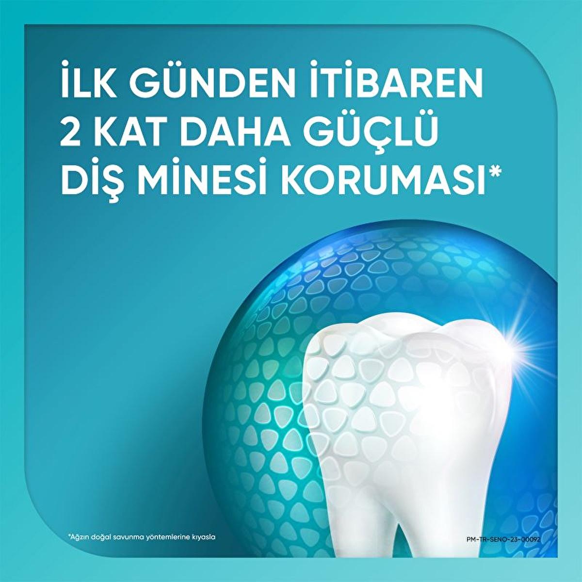 Sensodyne Promine Aktif Toothpaste - Strengthens Enamel, Whitens Teeth, 2.54 fl oz Sensodyne Promine Aktif Toothpaste - Strengthen Enamel &amp; Whiten Sensodyne toothpaste, tooth enamel protection, whitening toothpaste, sensitive teeth care, oral hygiene products, oral care, toothpaste for sensitive teeth, enamel strengthening toothpaste, whitening oral care, fresh mint toothpaste