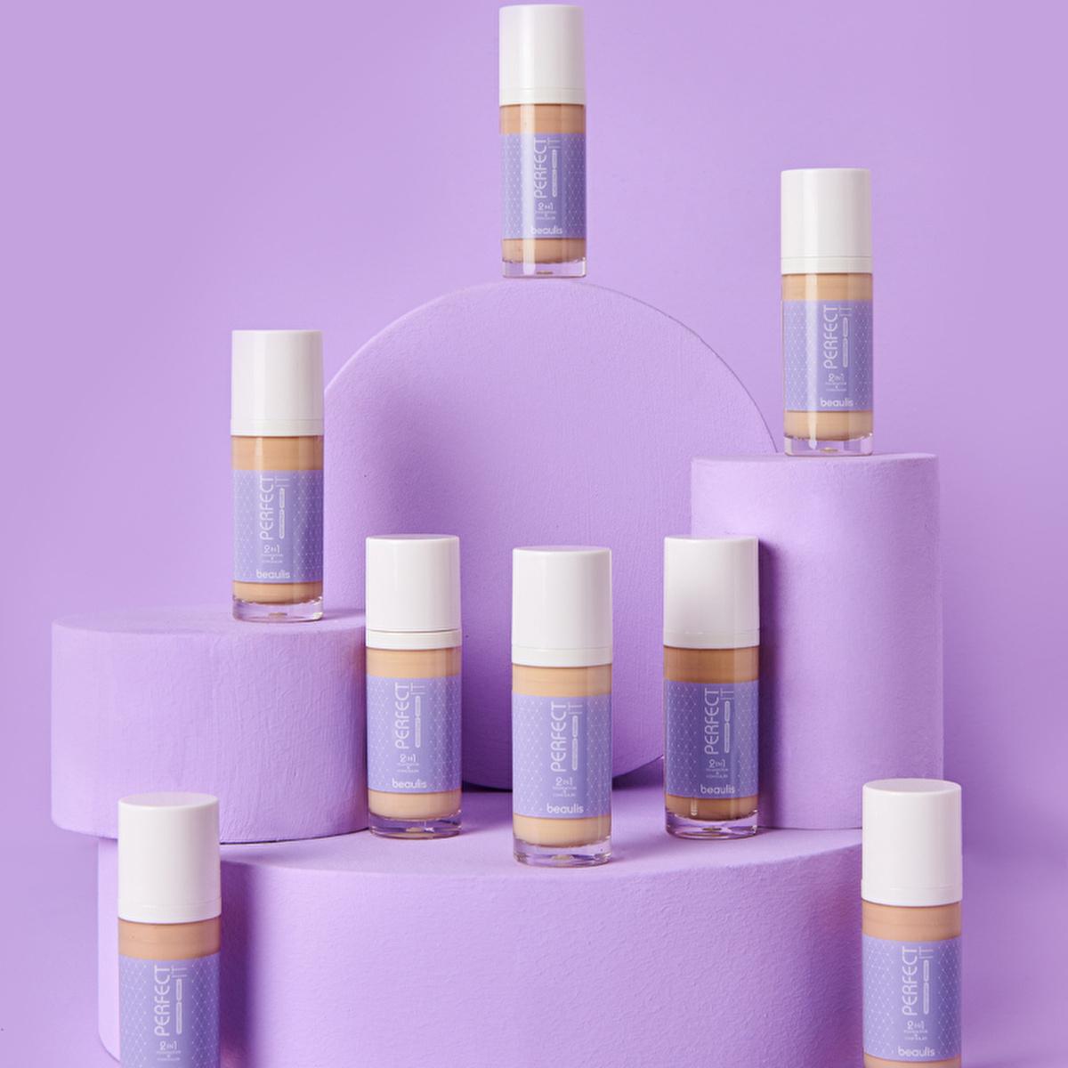 Beaulis Perfect It 2 in 1 Foundation &amp; Concealer - Matte Finish, Long Lasting Makeup for Flawless Complexion Beaulis 2-in-1 Foundation &amp; Concealer - Matte Finish Makeup Foundation, Concealer, Makeup, Liquid Foundation, Matte Finish Foundation, Long Lasting Makeup, Beaulis Perfect It, Flawless Complexion, Simplify Makeup Routine, Natural-Looking Finish, Shine Control, Multi-Tasking Makeup, Beauty Essentials