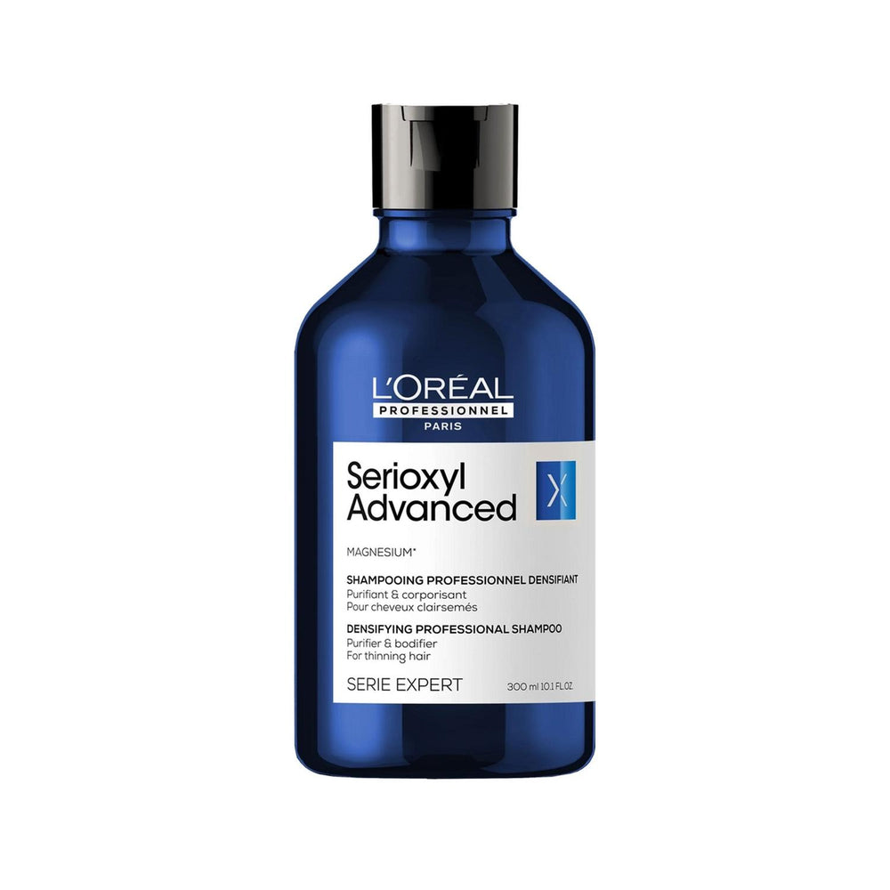 L'Oreal Professionnel Paris Serioxyl Advanced Shampoo for Fine Hair - Volumizing, Density Enhancing Hair Care, - Shampoo