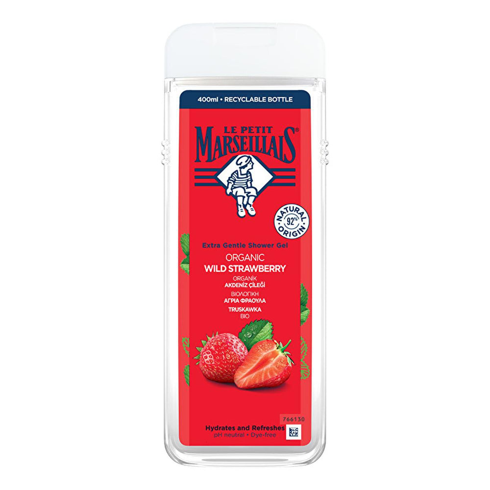 Le Petit Marseillais Strawberry Shower Gel: Gentle & Fragrant Body Wash for Refreshing Clean Le Petit Marseillais Strawberry Shower Gel: Gentle & Fragrant shower gel, body wash, strawberry shower gel, le petit marseillais, gentle shower gel, fragrant body wash, mediterranean shower gel, strawberry body wash, sensitive skin, refreshing shower, daily cleanser, mild cleanser, moisturizing shower gel, fruity scent, shower, bath, personal care, skincare, beauty, mediterranean, france, french, european, bath and 