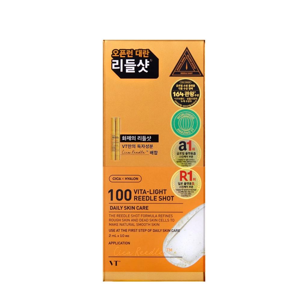 VT Cosmetics Vita-Light Reedle Shot 100 Brightening Cream 2 ml x 10