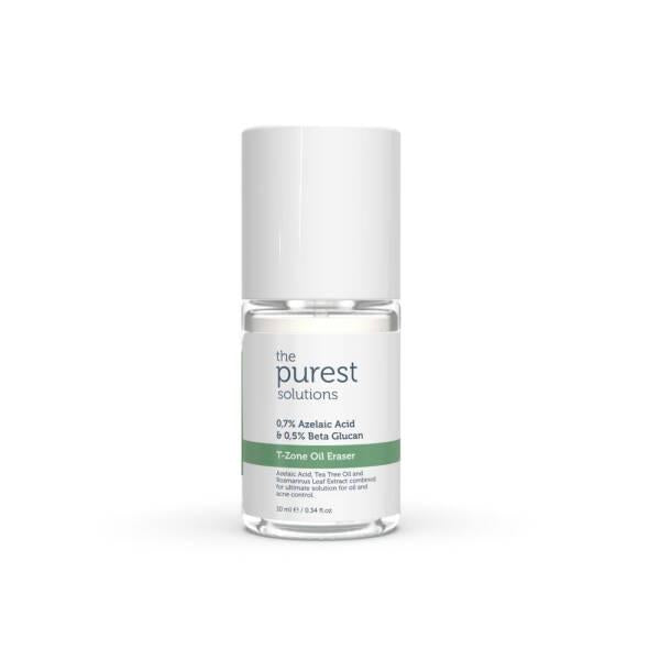 The Purest Solutions T-Zone Oil Eraser - 0.7% Azelaic Acid &amp; 0.5% Beta Glucan for Oil Control &amp; Purifying T-Zone Oil Eraser - Azelaic Acid &amp; Beta Glucan for Oily Skin T-Zone Oil Eraser, Azelaic Acid, Beta Glucan, Oil Control, Skincare, Purifying, Face Treatment, Acne Treatment, Skin Brightening, Hydrating, Skincare Routine, Oily Skin Solutions, Purifying Face Treatment