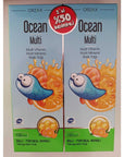 Ocean Multi Vitamin Syrup for Kids and Adults - Honey & Orange Flavored Dietary Supplement with Omega-3 - image 2