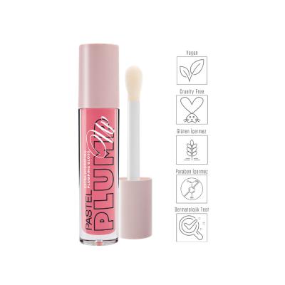 pastel lip gloss 203 cotton candy, fuller lips with pastel makeup, pastel plump up lip gloss in use Pastel Plump Up Lip Gloss - 203 Cotton Candy | 5.3 ml Pastel Lip Gloss - Cotton Candy | Plumping Effect pastel, lip-gloss, plumping-lip-gloss, vegan-beauty, cruelty-free, cotton-candy, hydrating-lip-gloss, shimmer-lip-gloss, makeup, ai-generated