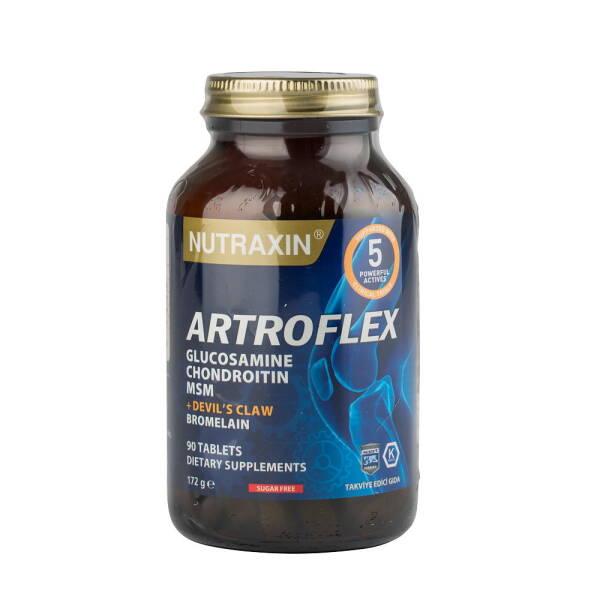 Nutraxin Artroflex 90 Tablets - Joint Health Supplement with Glucosamine, Bromelain, and Devil's Claw - image 2