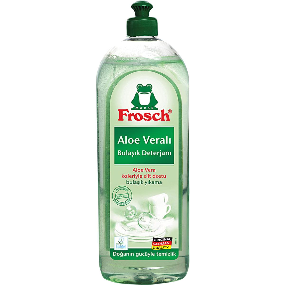 Frosch Aloe Vera Dishwashing Liquid - Gentle, pH Neutral, 25.36 fl oz - Dermatologically Tested for Sensitive Skin Frosch Aloe Vera Dish Soap - pH Neutral & Gentle Dishwashing Liquid, Aloe Vera, pH Neutral, Dermatologically Tested, Natural Dish Soap, Eco-Friendly Cleaning, Gentle on Skin, Sensitive Skin Solutions, Household Cleaning Essentials, Green Cleaning Products
