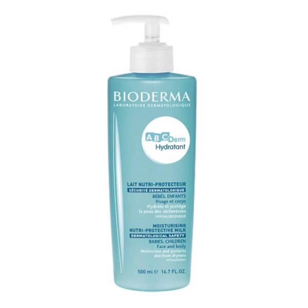 Bioderma Abcderm Hydratant 500ml - Hypoallergenic Baby Moisturizer, Fragrance-Free Skincare for Sensitive Skin - image 3