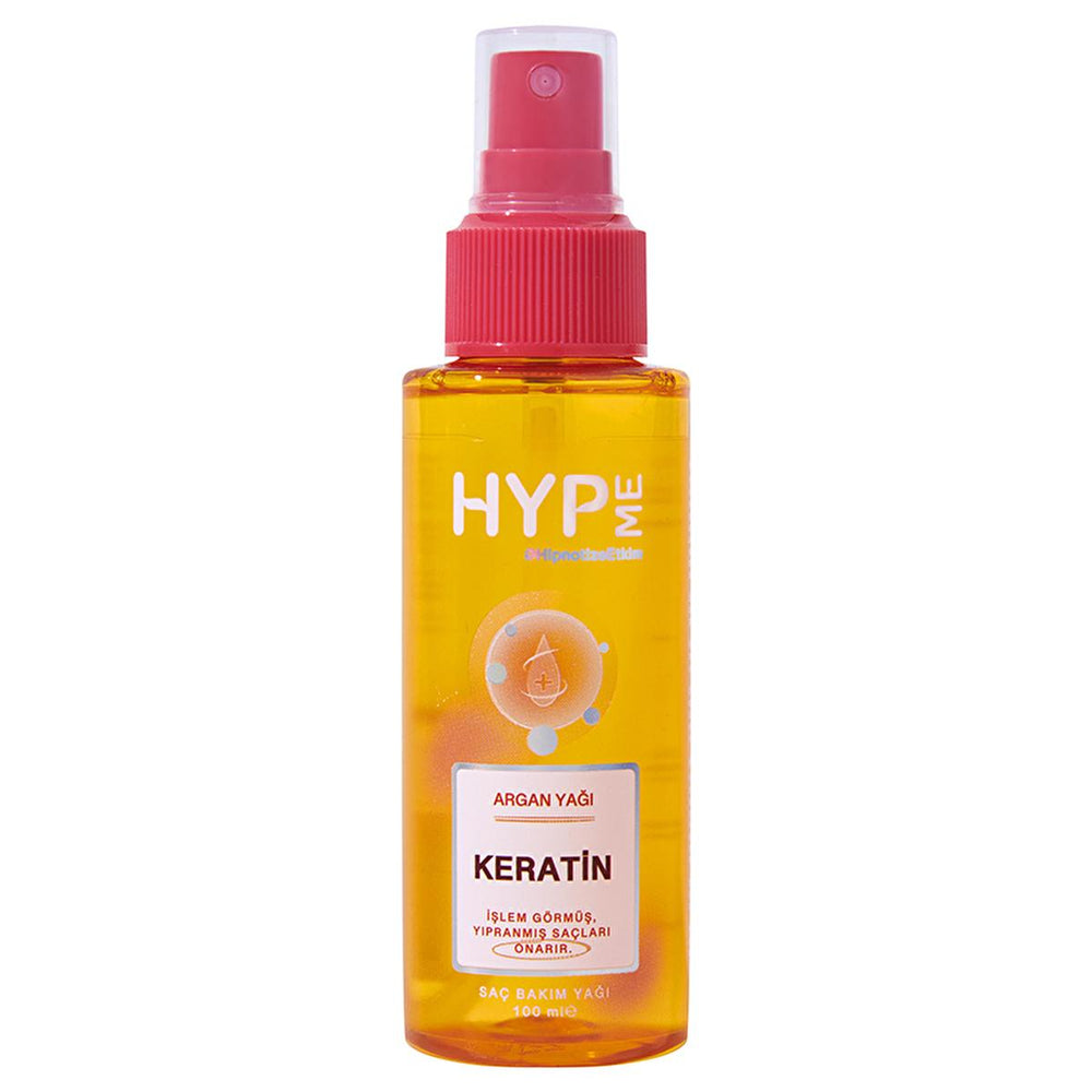 Hyp Me Keratin Hair Care Oil - Nourishing Argan Oil Treatment for Damaged Hair, 3.38 fl oz - view 2