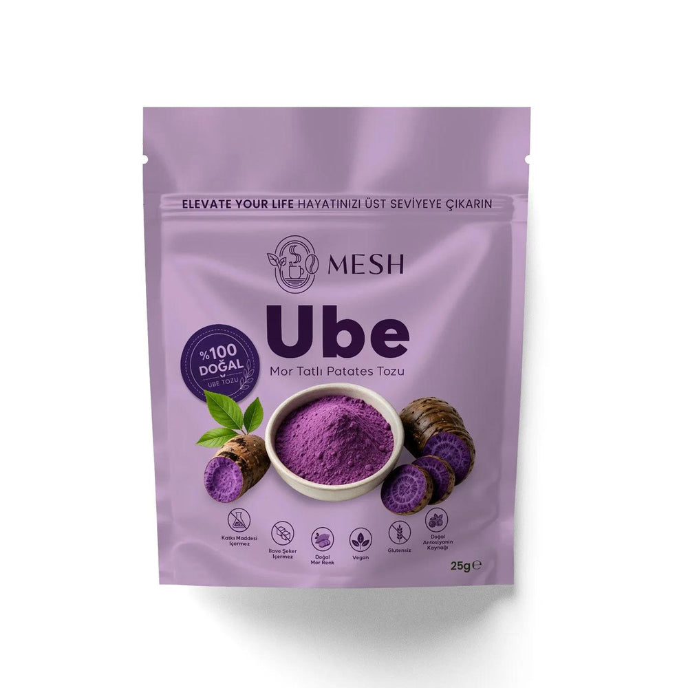 Mesh Ube Powder 25 g Package Size