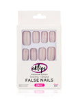Eklips Glitter Light Oval Press-On Nails 24 Count