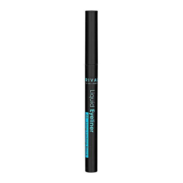 Rival Liquid Eyeliner - Long Lasting Black Precision Eyeliner for Precise Eye Makeup Designs Rival Liquid Eyeliner - Long Lasting Black Liquid Eyeliner, Long Lasting Eyeliner, Black Eyeliner, Precision Eyeliner, Cosmetic Eye Liner, Eye Makeup, Long Lasting Makeup, Black Cosmetics, Precise Makeup Tools, Beauty Essentials, Makeup for Sensitive Eyes, Daily Makeup, Special Occasion Makeup