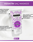 Morfose Keratin Hair Mask for Damaged Hair - Nourishing, Repairing, and Strengthening Treatment with Hydrolyzed Proteins - 1.69 fl oz Morfose Keratin Hair Mask - Repair Damaged Hair Keratin Hair Mask, Damaged Hair Repair, Morfose Hair Care, Nourishing Hair Mask, Protein-based Hair Treatment, Hair Repair, Hair Nourishment, Keratin Treatment, Hair Care, Hair Mask, Damaged Hair, Over-processed Hair, Hair Strengthening, Hair Softening