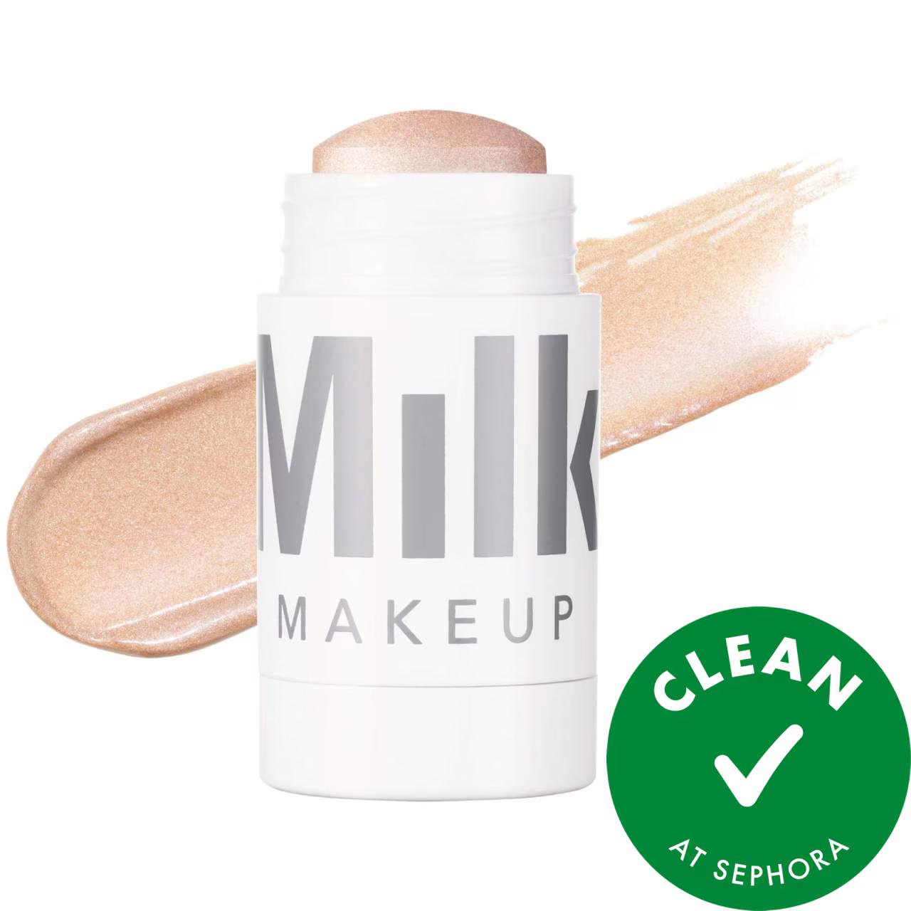 Milk Makeup Dewy Cream Highlighter Stick - Radiant Shimmer, Natural Glow & Hydrating Nourishment - Clean Beauty Champagne Highlighter Milk Makeup Dewy Highlighter: Radiant Shimmer & Natural Glow Cream highlighter stick, Dewy highlighter, Shimmer highlighter, Clean beauty highlighter, Nourishing highlighter, Champagne highlighter, Radiant glow makeup, Buildable highlighter, Hydrating highlighter stick, Milk Makeup highlighter, highlighter, dewy skin, shimmer, clean beauty, nourishing, champagne, radiant, bui