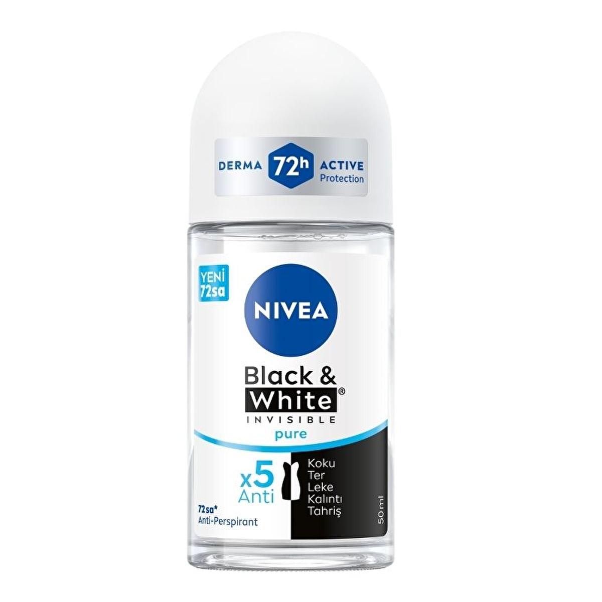 nivea black and white invisible pure roll-on deodorant for women 50 ml, nivea roll-on deodorant with anti-stain protection Nivea Black & White Invisible Pure Roll-On Deodorant for Women | 50 ml Nivea Black & White Invisible Pure Deodorant 50 ml nivea, deodorant, women, anti-perspirant, black-white, invisible, personal-care, body-care, fragrance, ai-generated