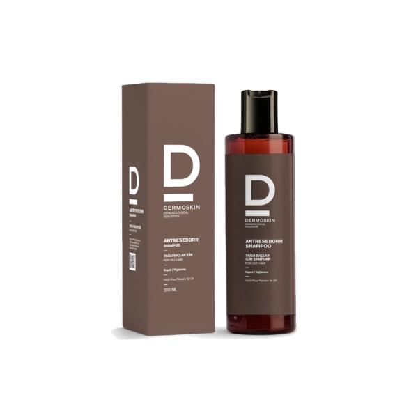 Dermoskin Anti-Dandruff Shampoo for Oily Scalp - 200ml, Tar Oil Based, Gentle & Effective Scalp Care - Shampoo
