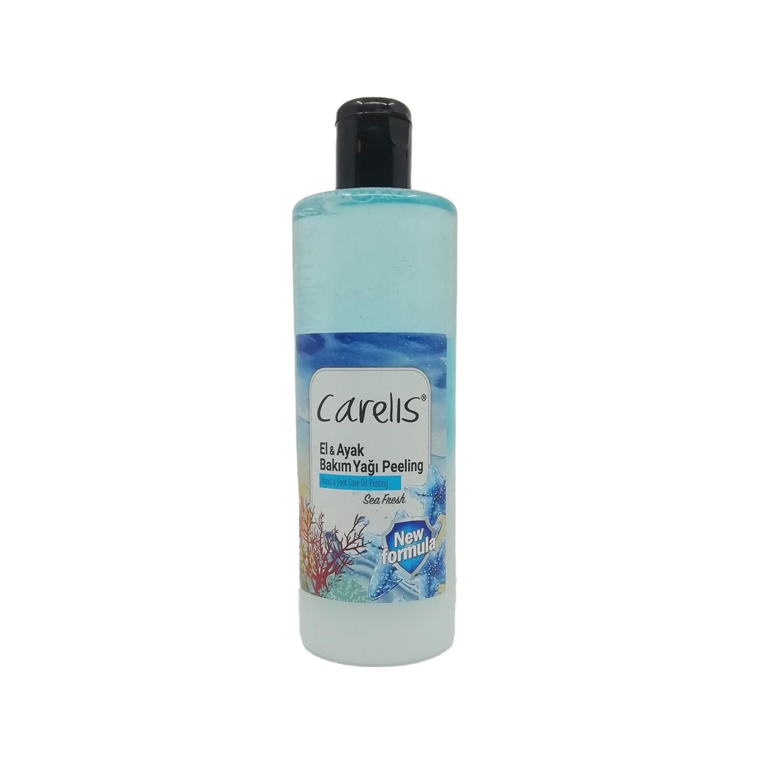 Carelis Hand and Foot Care Oil Peeling Orkide 400ml - Moisturizing Oil for Dry Skin Relief - image 2