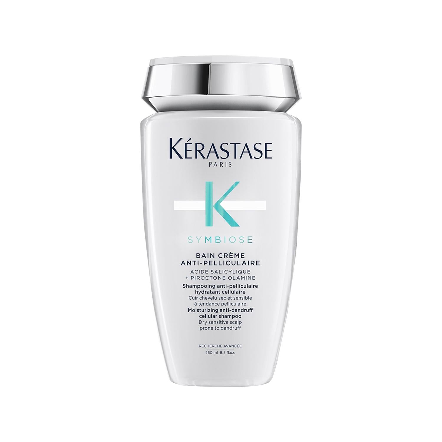 Kerastase Symbiose Anti-Dandruff Shampoo with Moisturizing Formula - 250ml Kerastase Symbiose Anti-Dandruff Shampoo - Moisturizing & Luxurious anti-dandruff shampoo, moisturizing shampoo, Kerastase Symbiose, dandruff treatment, luxury hair care, hair care, scalp care, premium shampoo, Kerastase, Symbiose line, flake-free scalp, softer hair, 250ml, cosmetic, hair products