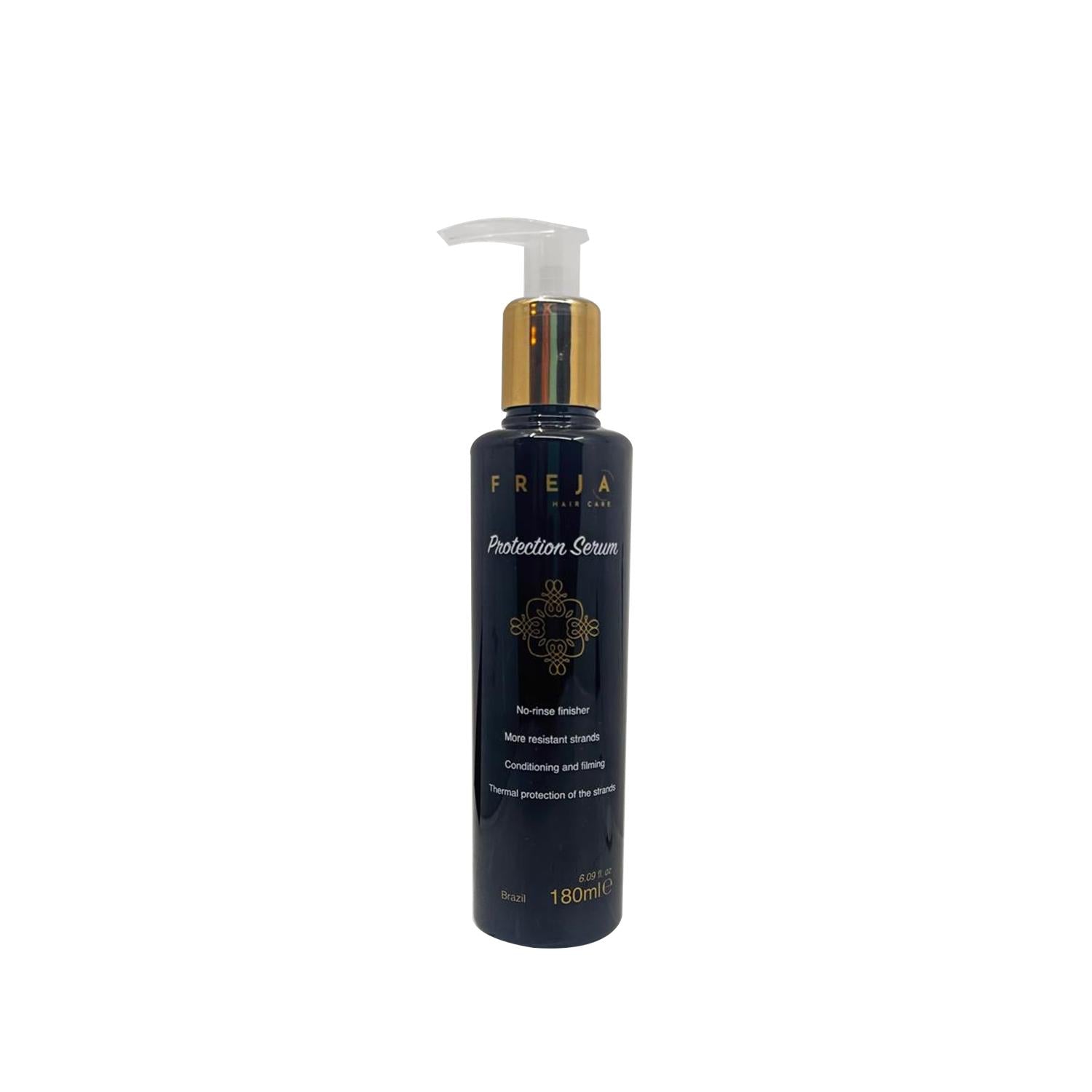 FREJA Brazilian Micellar Hair Serum - Nourishing & Protective Properties, 6.08 fl oz FREJA Brazilian Micellar Hair Serum - Nourish & Protect Brazilian hair serum, micellar hair care, hair nourishment, hair protection, Freja hair products, hair care, hair serum, nourishing hair products, protective hair products, dry hair repair, damaged hair repair, Brazilian hair care traditions, micellar technology, hair hydration, frizz reduction, hair shine enhancement