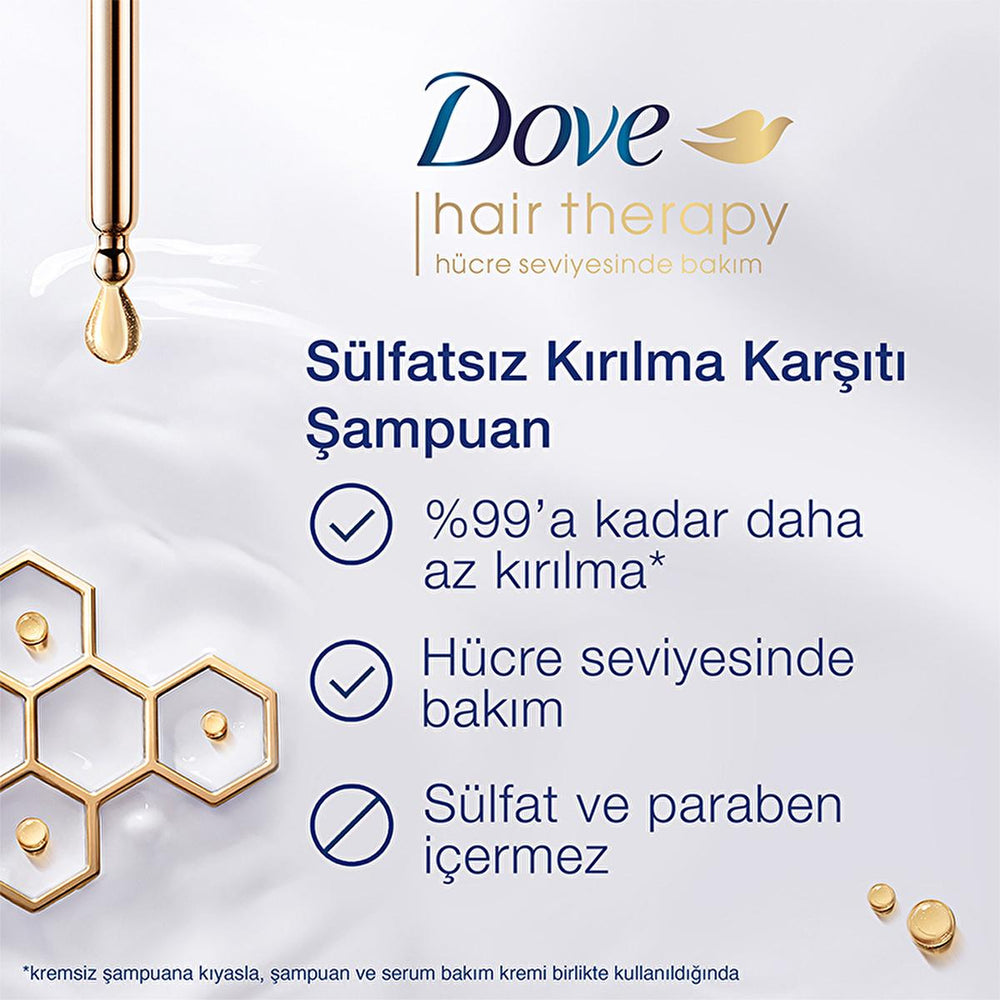 Dove Hair Therapy Breakage Remedy Shampoo - Nourishing, Anti-Breakage Hair Care for Damaged, Fragile Hair - view 2