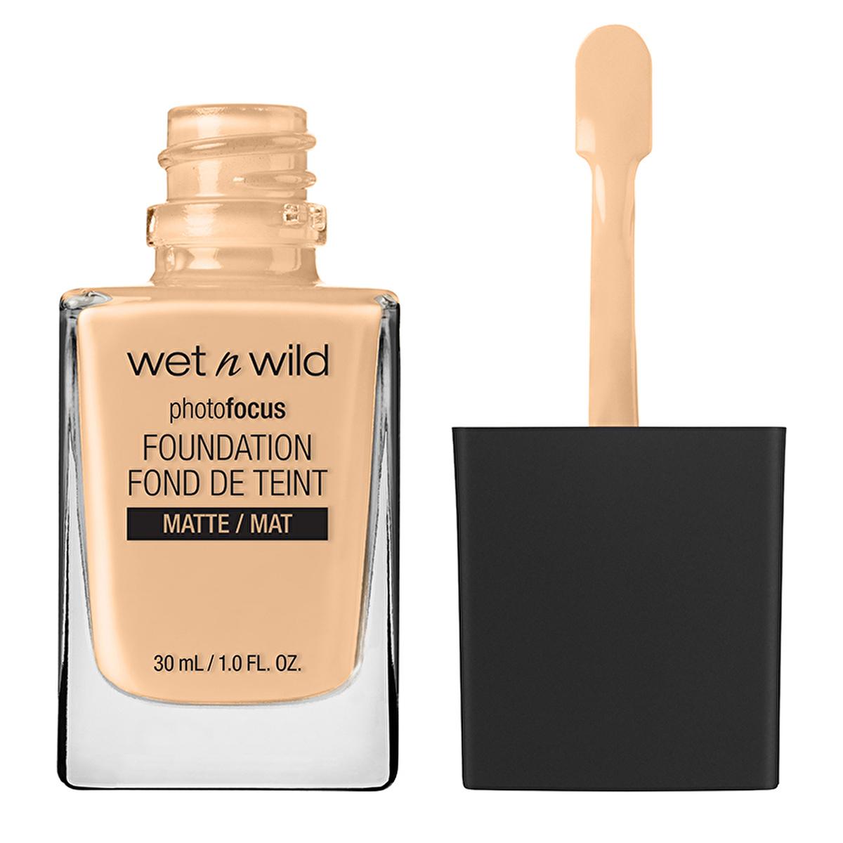 Wet n Wild Photo Focus Foundation Soft Beige - Matte Finish, High Coverage Liquid Foundation for Flawless Makeup Wet n Wild Photo Focus Foundation - Matte, High Coverage Wet n Wild, Photo Focus Foundation, matte finish foundation, high coverage foundation, liquid foundation, flawless makeup base, cosmetics, makeup, foundation makeup, Soft Beige, long-lasting makeup, non-greasy foundation, everyday makeup, special occasion makeup