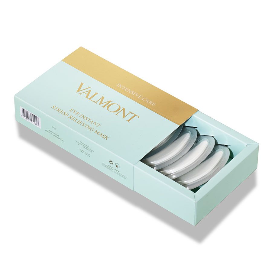 Valmont Eye Instant Stress Relieving Mask Smoothing Treatment 5 Pairs