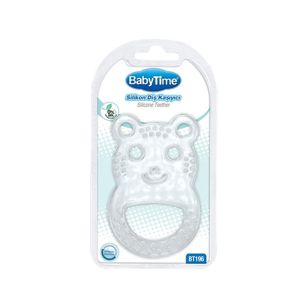Baby Time BT196 Silicone Teething Ring for Soothing Gums